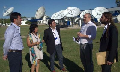 Bossio: �t�cnicos de Arsat hacen pruebas de se�al en Tandil�