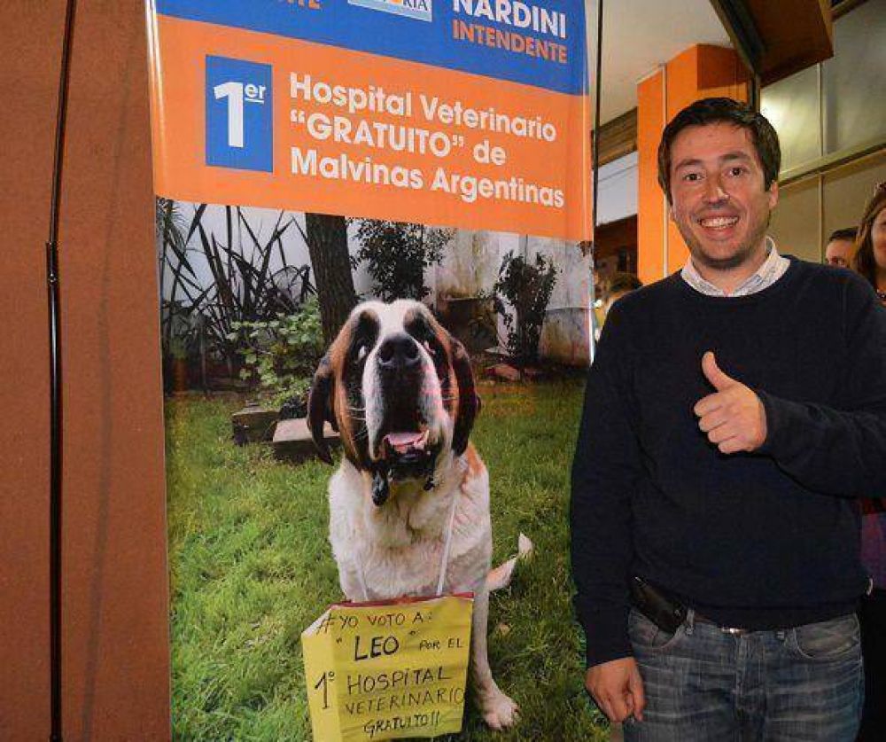 Nardini impulsa el primer Hospital Veterinario en Malvinas Argentinas