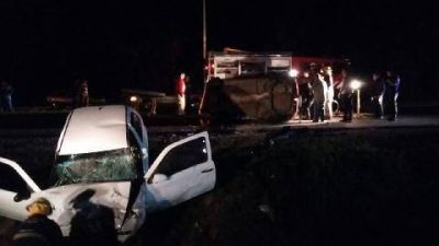 Otra vez la ruta 7 fue protagonista de dos graves accidentes