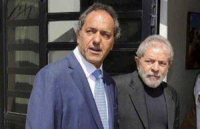 Lula llega a Buenos Aires a dar un abierto respaldo a Scioli