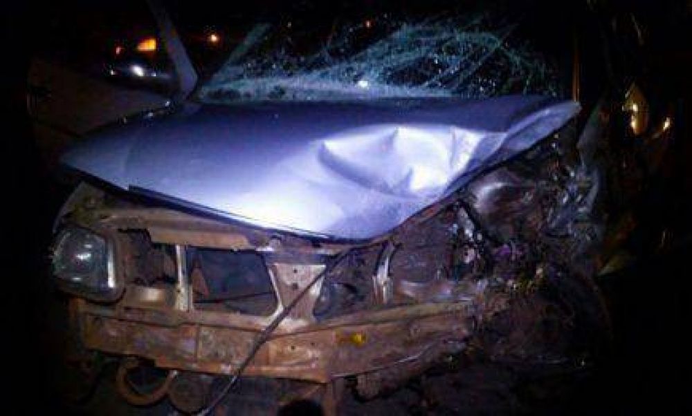 Choque de autos, dej� como saldo cuatro j�venes heridos