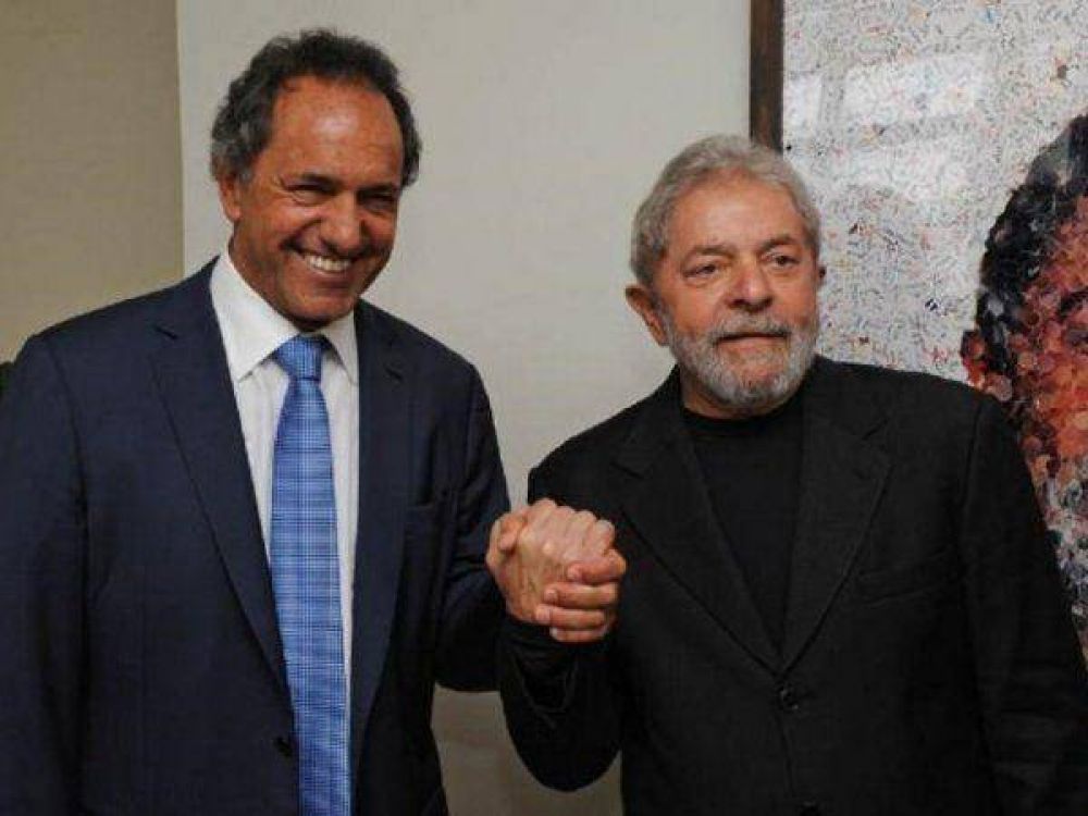 Scioli tiene banca en Brasil