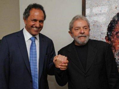 Scioli tiene banca en Brasil