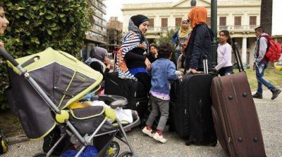 Refugiados sirios en Uruguay acamparon y pidieron al Gobierno poder dejar el pa�s