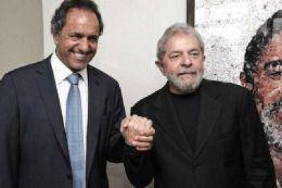 Scioli se muestra con Lula y el resto de los candidatos presidenciales ponen fichas en C�rdoba