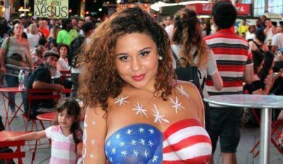 �Las Desnudas� revolucionan Times Square