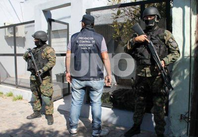 Cay� banda narco en un operativo con 13 allanamientos simult�neos en Santa Fe y G�lvez
