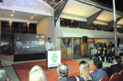Capitanich inaugur� la fachada del edificio del Ex Mercado Municipal de Resistencia