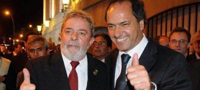 Cristina Kirchner, Daniel Scioli y Lula Da Silva compartir�n un acto en el conurbano bonaerense