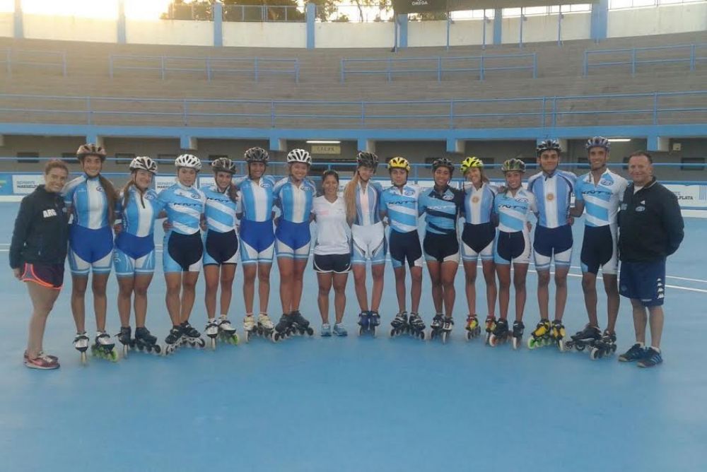 Concentraci�n nacional de patinadores en Mar del Plata