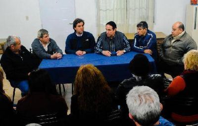 La Mesa Sindical �Scioli 2015� manifest� su apoyo a Leonardo Boto