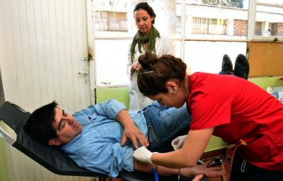 Alumnos y docentes donaron sangre para sumar voluntades