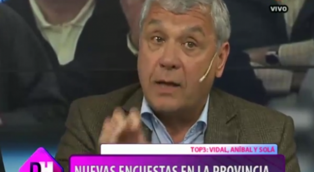 Carlos Germano: �Lo tenemos a An�bal Fern�ndez con 32 puntos y a Vidal con 34�