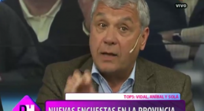 Carlos Germano: �Lo tenemos a An�bal Fern�ndez con 32 puntos y a Vidal con 34�