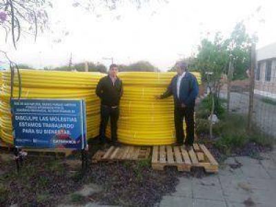 Comienzan los trabajos de la segunda etapa de la obra de gas natural en Parque Am�rica