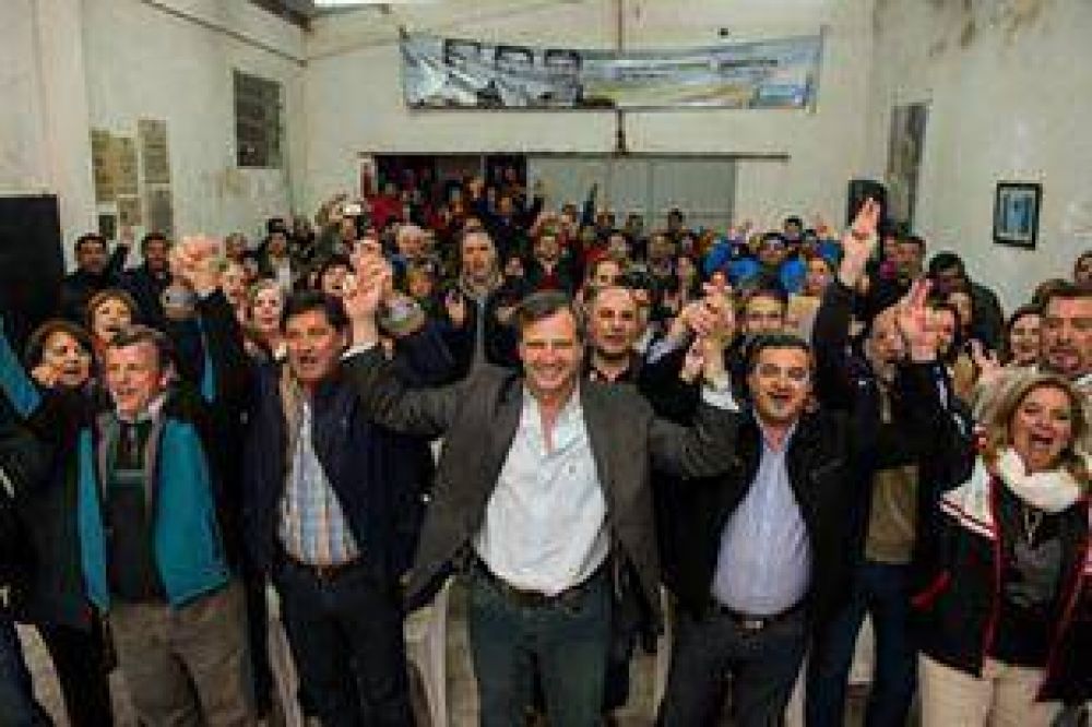 Desde Diamante, Bahl resalt� la unidad del FpV en la ciudad