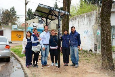 Ariel Sujarchuk recorri� las obras finalizadas con Argentina Trabaja