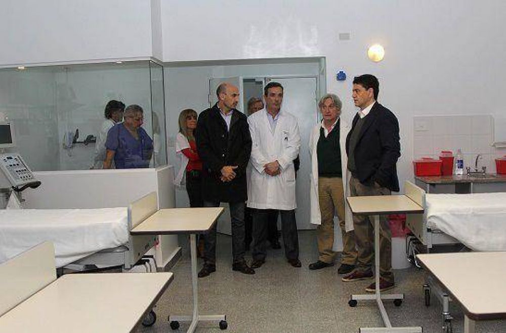 Nueva sala para la Unidad de Terapia Intensiva del Hospital Dr Houssay