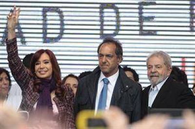 Scioli meti� a Lula en la campa�a y apuesta a la integraci�n regional