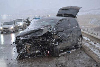 Violento choque en la Ruta Complementaria N� 20 dej� tres heridos