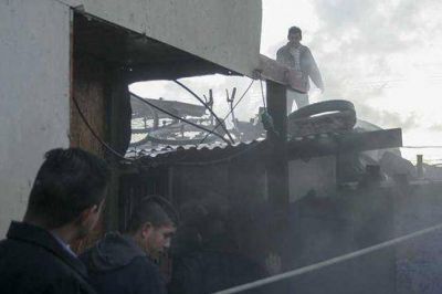Incendio destruy� de manera total una vivienda