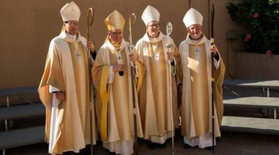 Mons. G�mez ordena tres obispos auxiliares para Los �ngeles en Estados Unidos