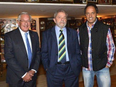 El gobernador se reuni� con Scioli y Lula Da Silva