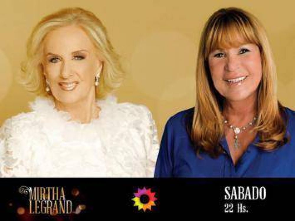 A�da Ayala cenar� este s�bado con Mirtha Legrand
