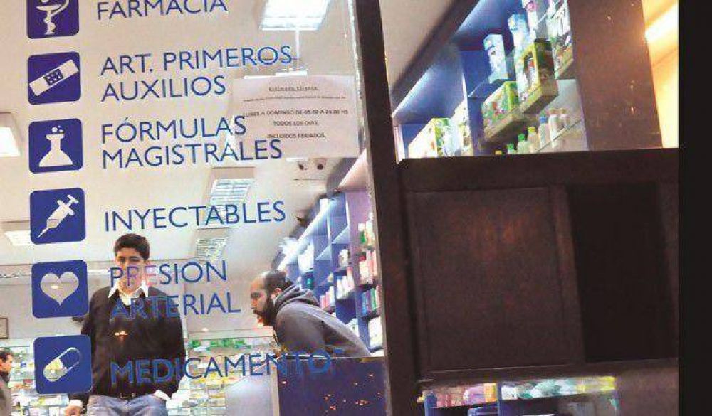 Un solo sujeto armado ingres� a una farmacia y se llev� unos $20.000