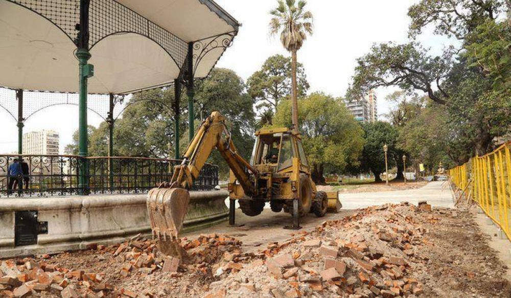 Avanza la renovaci�n de Las Barrancas de Belgrano