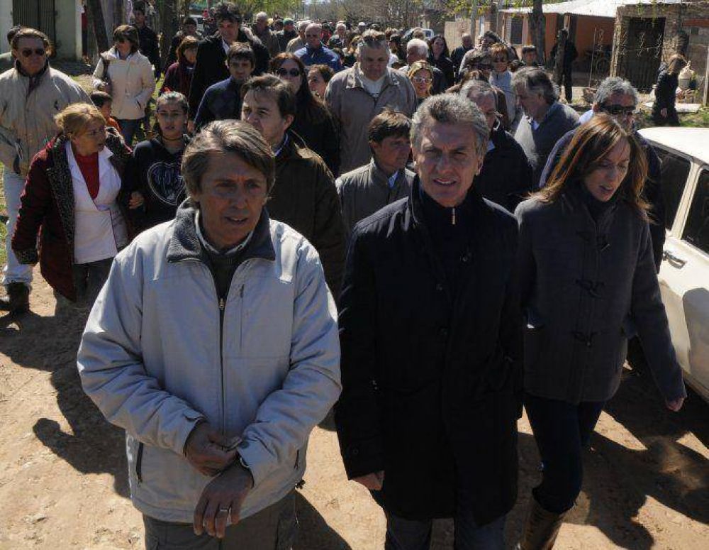 Macri y Vidal retomaron sus recorridas por provincia de Buenos Aires sin Niembro