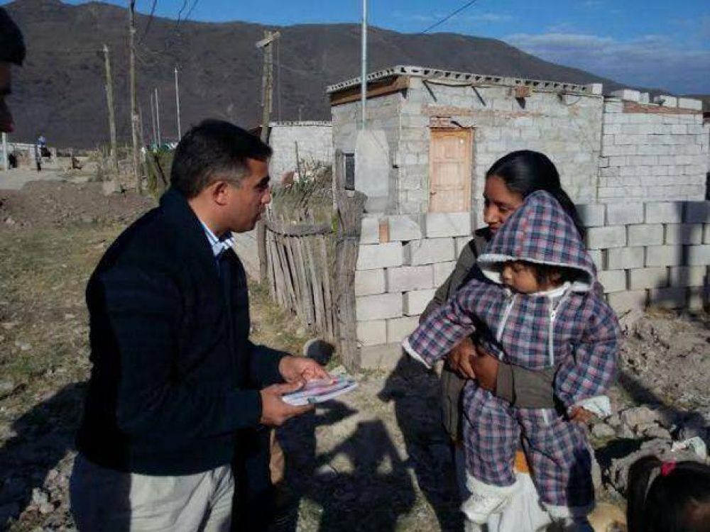 Miguel Nanni: Los vecinos reclaman servicios y viviendas
