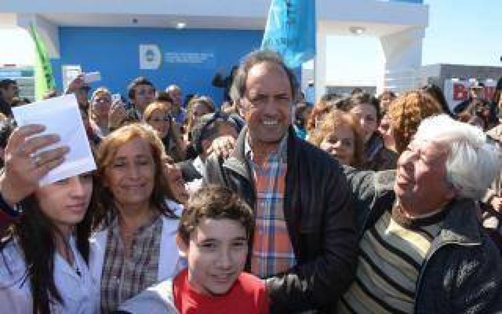 Scioli en General Rodr�guez: 