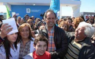 Scioli en General Rodr�guez: 