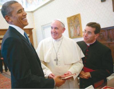 Estados Unidos prepara una in�dita recepci�n para el Papa Francisco