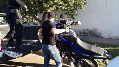  Allanamiento con secuestro de moto incluido