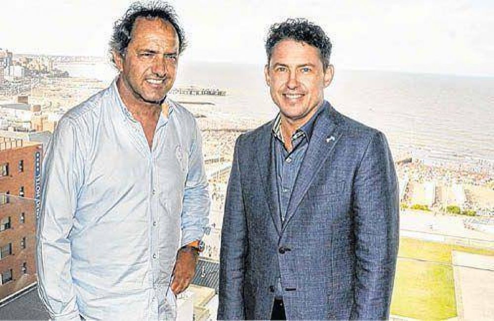 Llegan Scioli y el embajador de los Estados Unidos