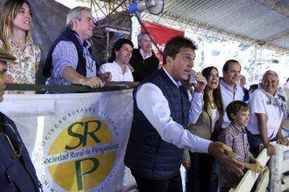 Desde Pergamino, Massa mostr� m�s dureza