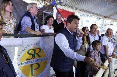 Desde Pergamino, Massa mostr� m�s dureza