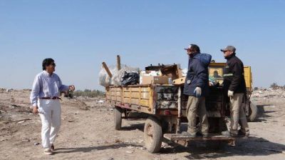 Ciudad Limpia visit� la planta de separaci�n y reciclado en Marcos Ju�rez