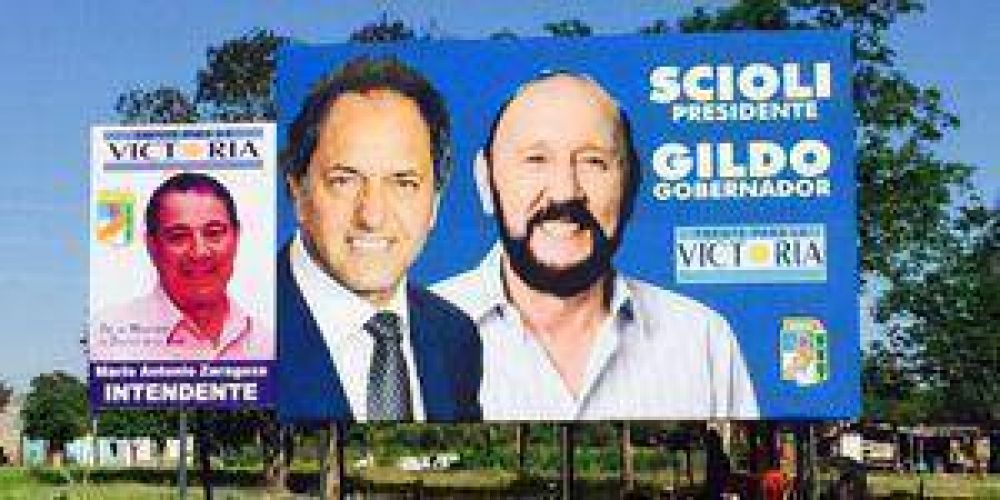 En el interior, el FpV no baj� carteles de Scioli
