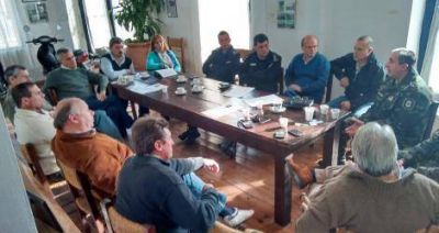Seguridad: Giovanettoni e instituciones intermedias se re�nen con los Jueces de Garant�as