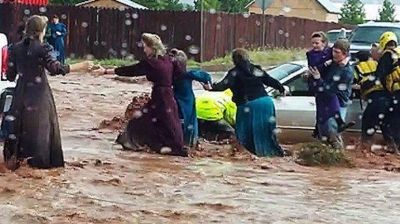 Murieron siete personas por s�bitas inundaciones en EEUU