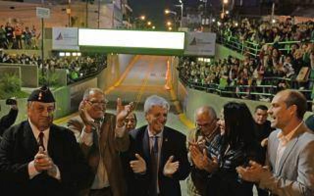 San Fernando: Andreotti inaugur el Tnel de la avenida Avellaneda