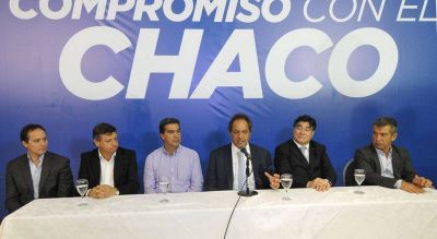 Scioli afirm� que Urribarri es �protagonista de este proyecto y de lo que se viene� 