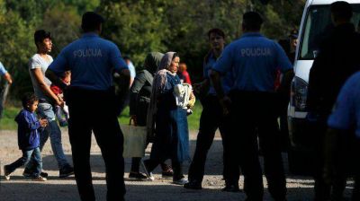 Crisis migratoria: comienzan a llegar refugiados a Croacia