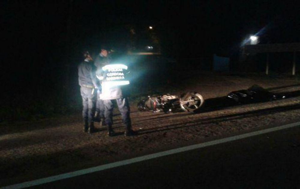 Muri� un motociclista en un accidente vial en R�o Cuarto