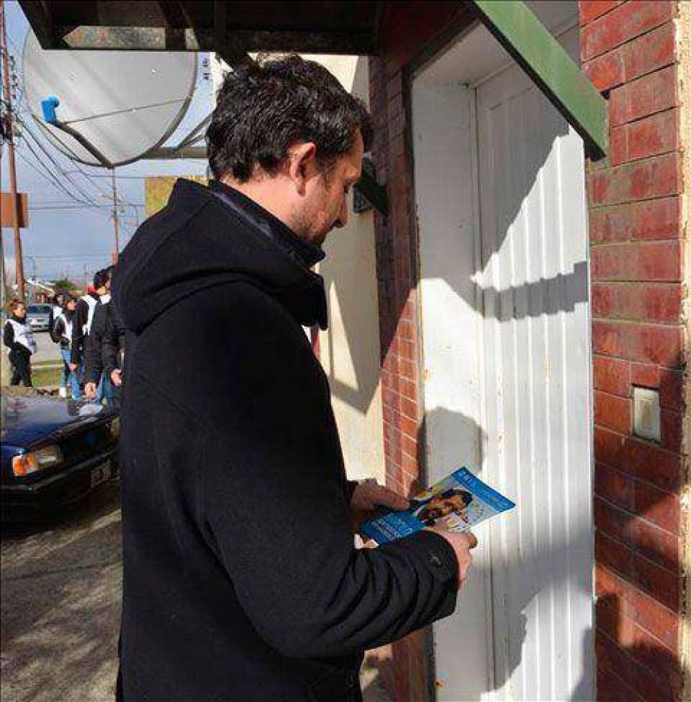Bark, Negrete y Ruiz recorrieron el barrio Belgrano