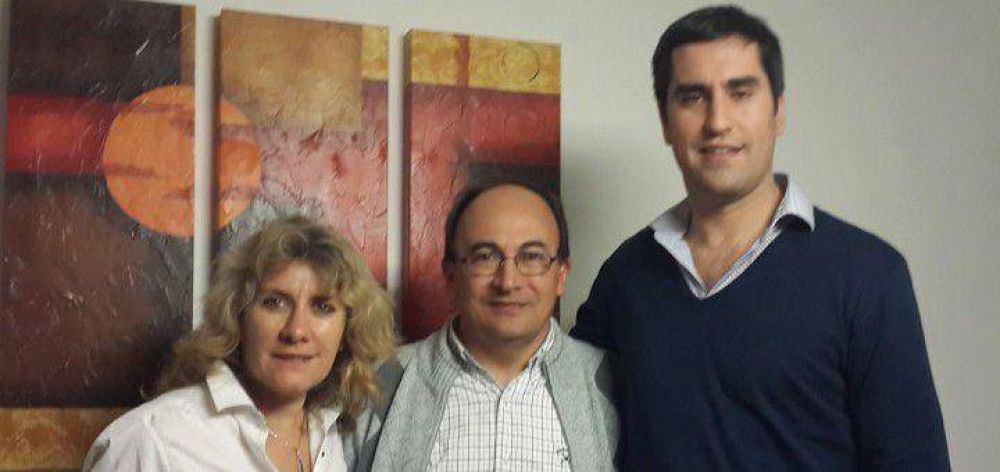 Saladillo: Salom�n se junt� con los candidatos a diputados, Mosca y Lorden