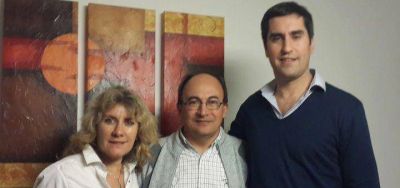 Saladillo: Salom�n se junt� con los candidatos a diputados, Mosca y Lorden